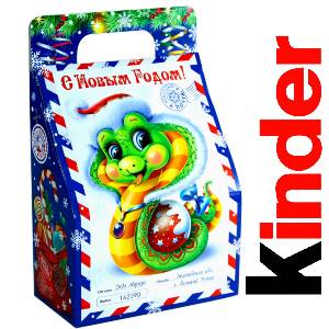 Детский подарок на Новый Год в жестяной упаковке весом 335 грамм по цене 1312 руб в Верхотурье