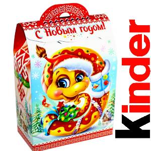 Детский подарок на Новый Год в жестяной упаковке весом 430 грамм по цене 1657 руб в Верхотурье